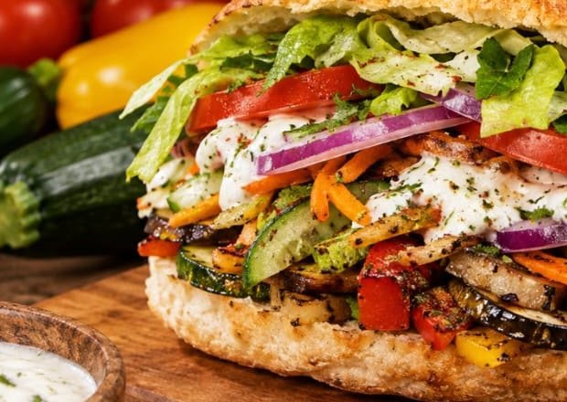 Vegan Döner Menü